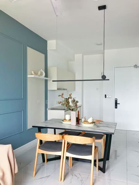 Service Residence for Rent at Cubic Botanical - Pearl Ho - Dining Room - PropertyGuru.com.my