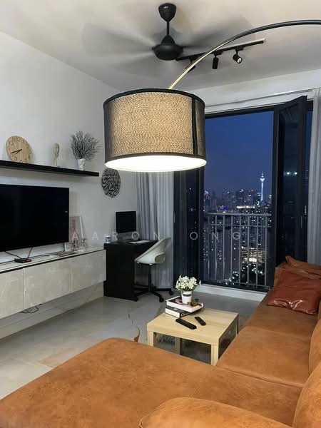 Servis Apartment untuk Dijual di Sky Meridien - Aaron Ong - Living Room - PropertyGuru.com.my