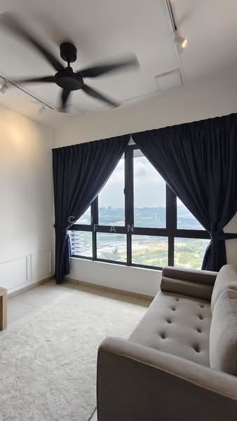 Service Residence for Rent at Meta City - Cherry Fan - Living Room - PropertyGuru.com.my