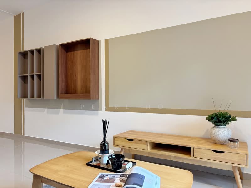 Servis Apartment untuk Disewa di D'Quince Residences - Pearl Ho - Living Room - PropertyGuru.com.my