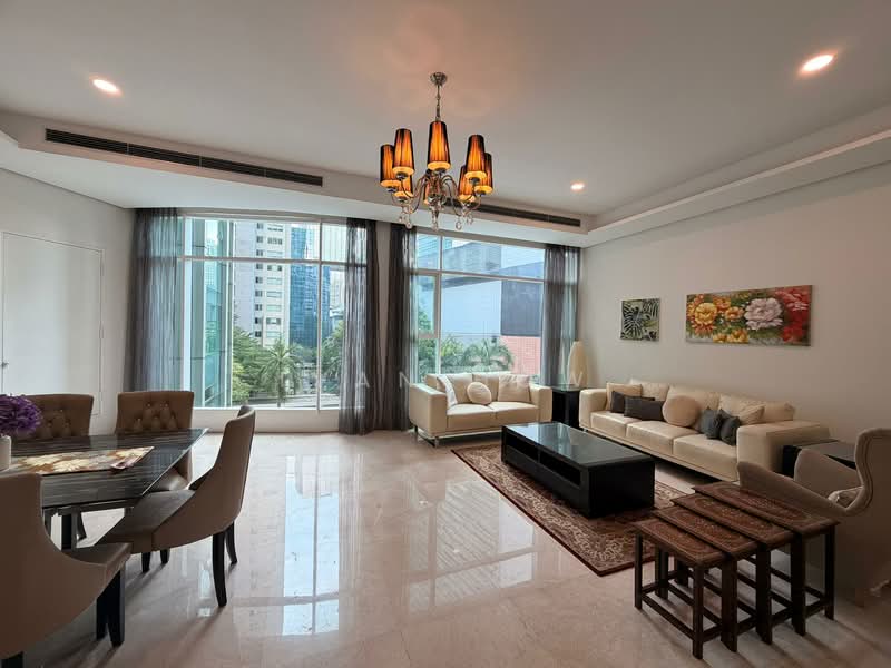Service Residence for Rent at Quadro Residences - Ivan How - Living Room - PropertyGuru.com.my