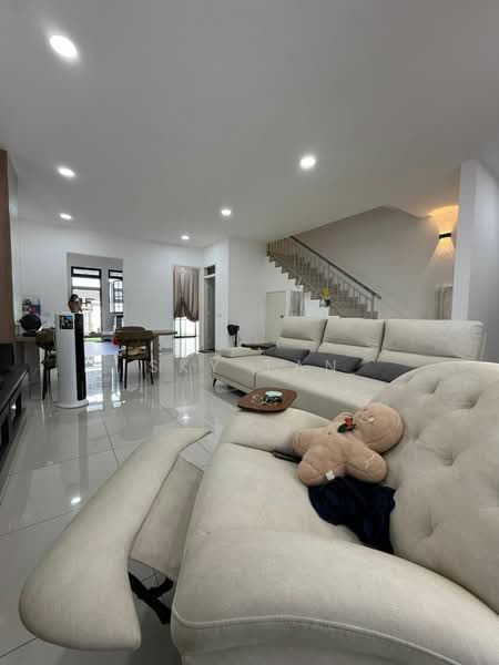 Rumah Teres 2 Tingkat untuk Dijual di Eco Summer (Johor Bahru) - Sky Tan - Living Room - PropertyGuru.com.my