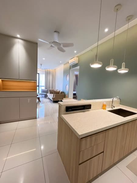 Servis Apartment untuk Disewa di Sunway Belfield - Felix Wong - Living Room - PropertyGuru.com.my
