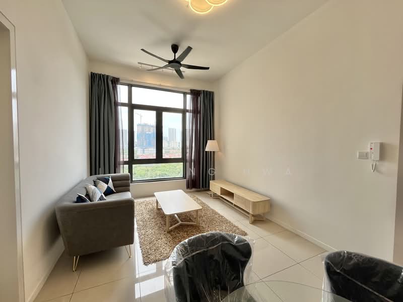 Condominium for Rent at The Maple Residences - Lu Kong Hwa - Living Room - PropertyGuru.com.my