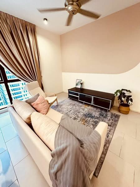 Service Residence for Rent at SqWhere Service Apartments - Lok Teh - Living Room - PropertyGuru.com.my