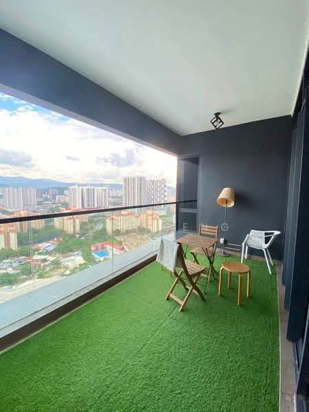 Kondominium untuk Disewa di Bennington Residences @ SkyArena - Chee Seng - Balcony - PropertyGuru.com.my