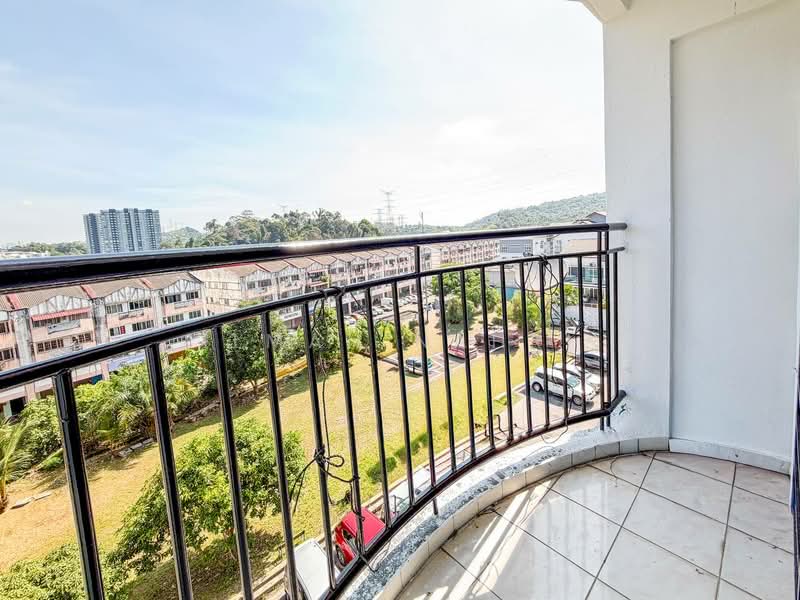 Apartment for Sale at Pangsapuri Cemara - Ilman Nahri - Balcony - PropertyGuru.com.my