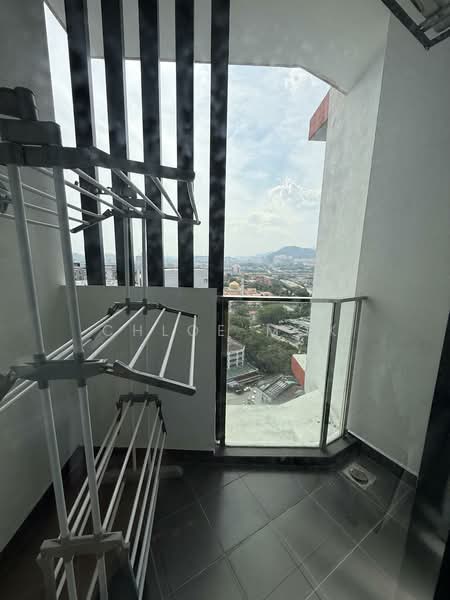 Service Residence for Rent at M Suite @ Desa Park North - Chloe Mok - Balcony - PropertyGuru.com.my