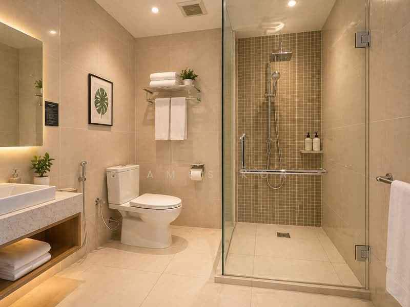 Hotel / Resort untuk Disewa di George Town (Penang) - Seamus Kor - Bathroom - PropertyGuru.com.my