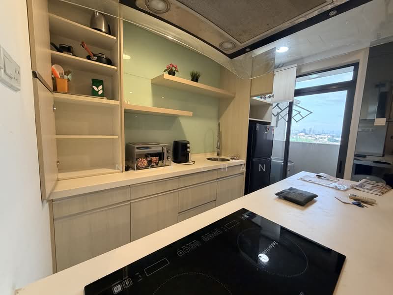 Service Residence for Rent at Eve Suite / NZX Square - Nick Chan - Kitchen - PropertyGuru.com.my