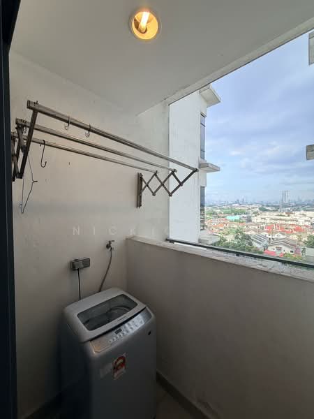 Service Residence for Rent at Eve Suite / NZX Square - Nick Chan - Balcony - PropertyGuru.com.my