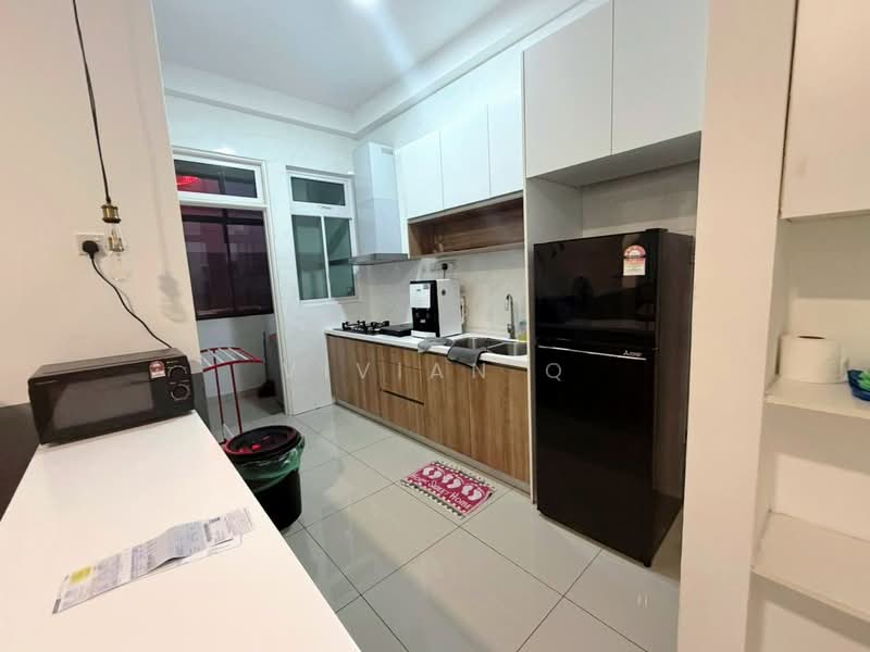 Service Residence for Rent at Twin Galaxy (Dwi Galaksi) - Vivian Q - Kitchen - PropertyGuru.com.my