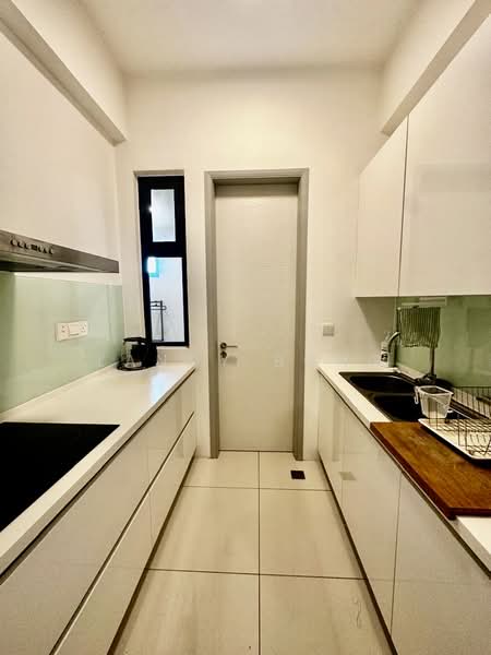 Servis Apartment untuk Disewa di Jazz Residences - Landy Bong - Kitchen - PropertyGuru.com.my