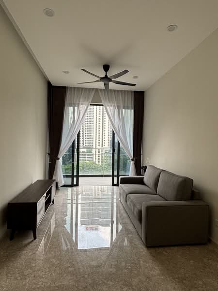 Service Residence for Rent at The Manor - Lilian Tan - Living Room - PropertyGuru.com.my