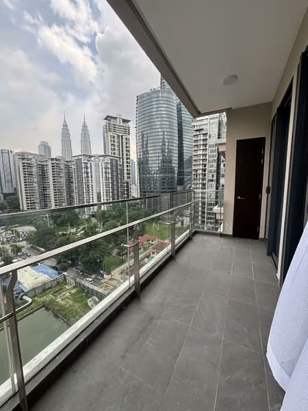 Service Residence for Rent at The Manor - Lilian Tan - Balcony - PropertyGuru.com.my