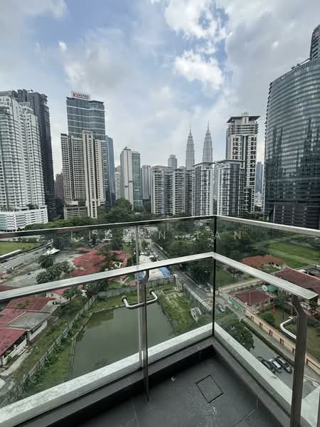 Service Residence for Rent at The Manor - Lilian Tan - Balcony - PropertyGuru.com.my