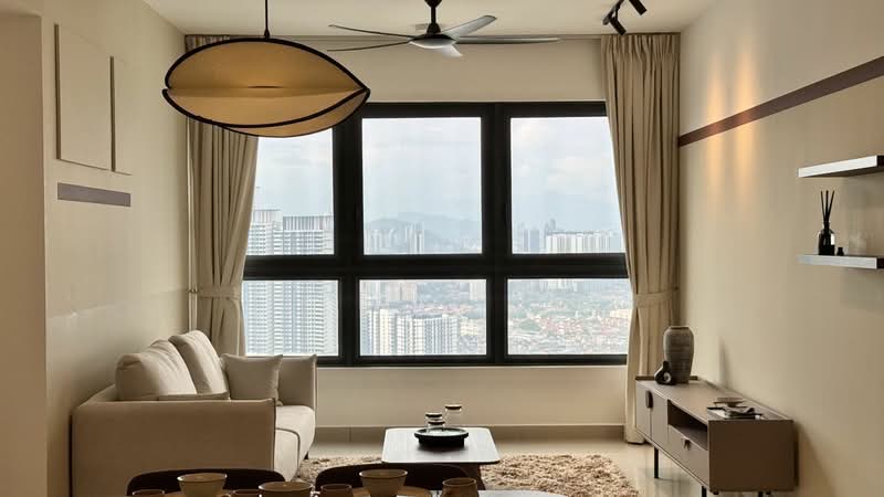 Servis Apartment untuk Disewa di M Vertica - Anson Ng - Living Room - PropertyGuru.com.my
