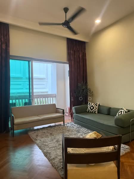 Service Residence for Rent at Straits Quay (The Suites at Waterside) - May Loo - Living Room - PropertyGuru.com.my