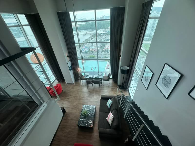 Servis Apartment untuk Dijual di Maritime Suite - Xinnee . - Living Room - PropertyGuru.com.my