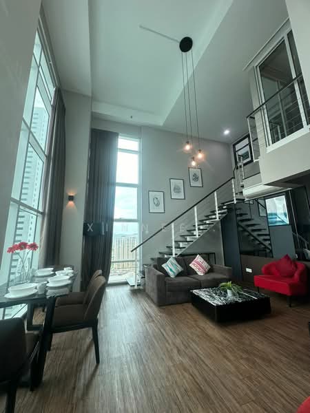 Servis Apartment untuk Dijual di Maritime Suite - Xinnee . - Living Room - PropertyGuru.com.my