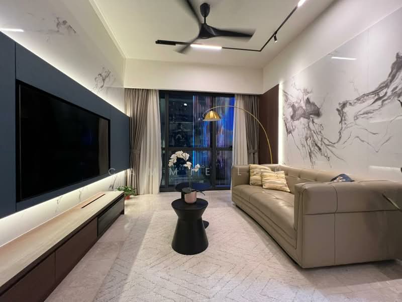 Servis Apartment untuk Disewa di TRX Residences - Cammie Loh - Living Room - PropertyGuru.com.my