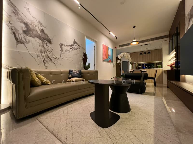 Servis Apartment untuk Disewa di TRX Residences - Cammie Loh - Living Room - PropertyGuru.com.my