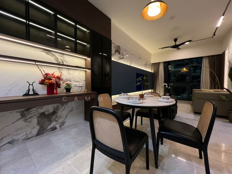 Servis Apartment untuk Disewa di TRX Residences - Cammie Loh - Living Room - PropertyGuru.com.my