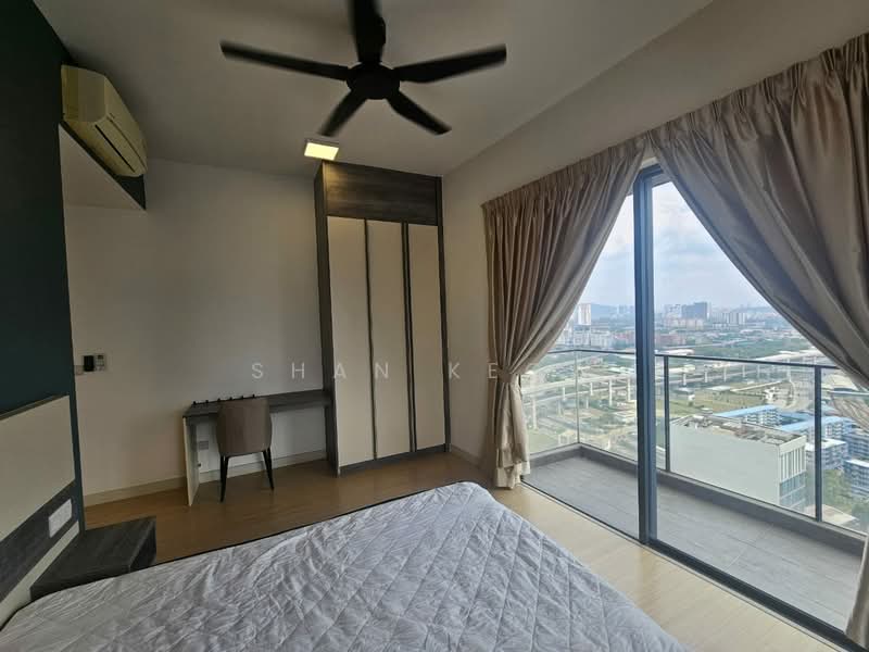 Servis Apartment untuk Disewa di Continew - Shan Keow - Master Bedroom - PropertyGuru.com.my
