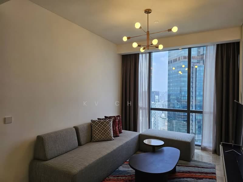Servis Apartment untuk Dijual di SO Sofitel Kuala Lumpur Residences - KV Chai - Living Room - PropertyGuru.com.my