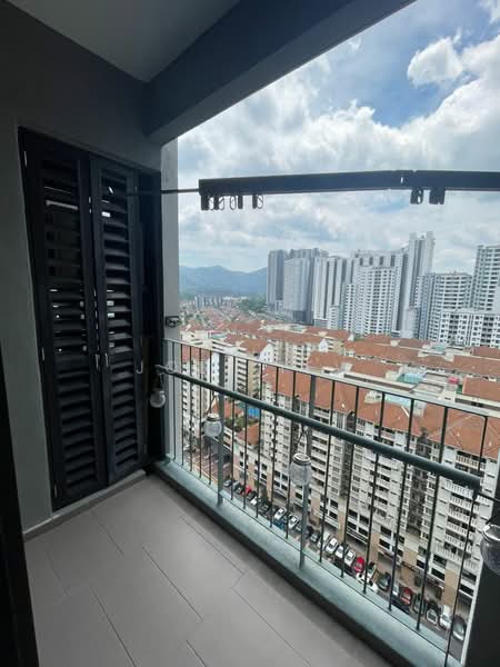 Service Residence for Rent at Fortune Centra - Joe Liew - Balcony - PropertyGuru.com.my