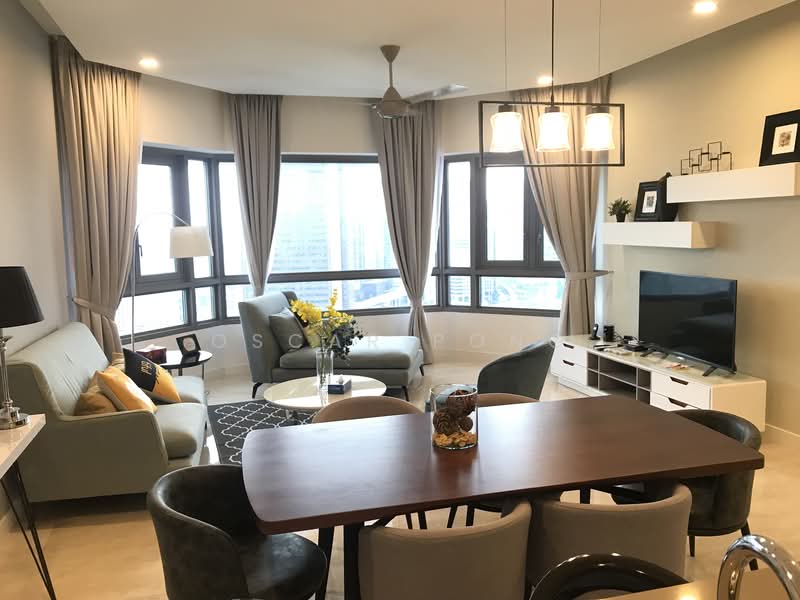 Service Residence for Sale at The Sentral Residences - Oscar Pong - Living Room - PropertyGuru.com.my