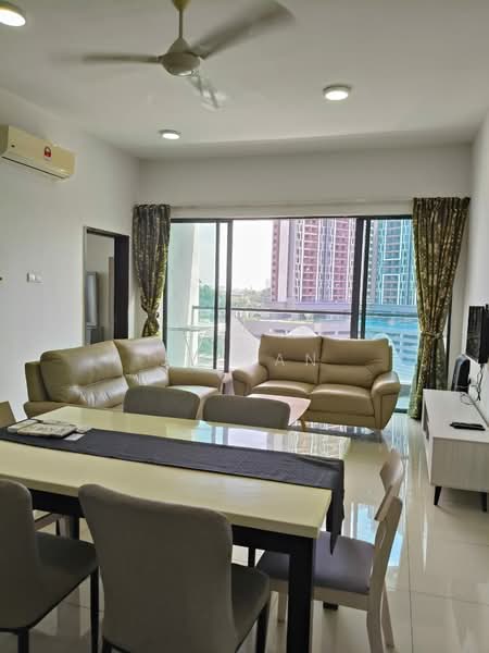 Service Residence for Rent at SkyVille 8 @ Benteng 8 - JC Tan - Living Room - PropertyGuru.com.my