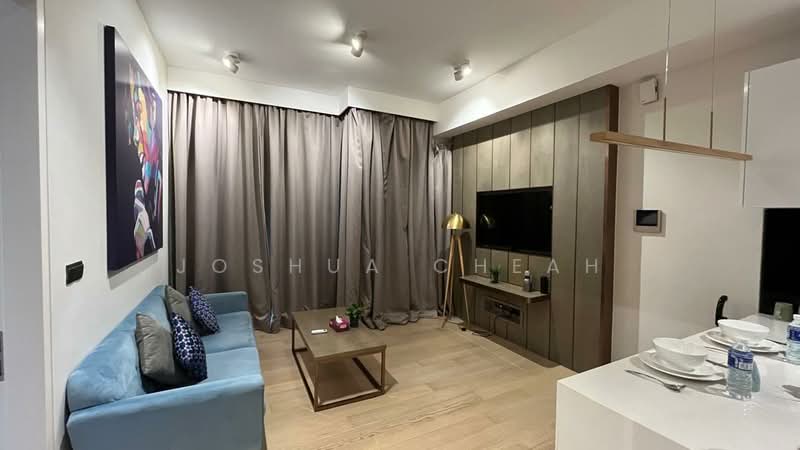 Service Residence for Sale at Star Residences One - Joshua Cheah - Living Room - PropertyGuru.com.my