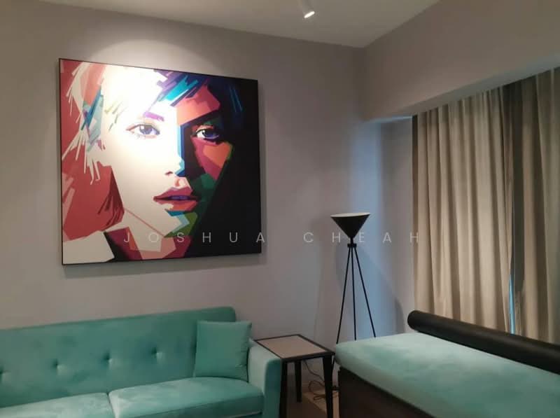 Service Residence for Sale at Star Residences One - Joshua Cheah - Living Room - PropertyGuru.com.my