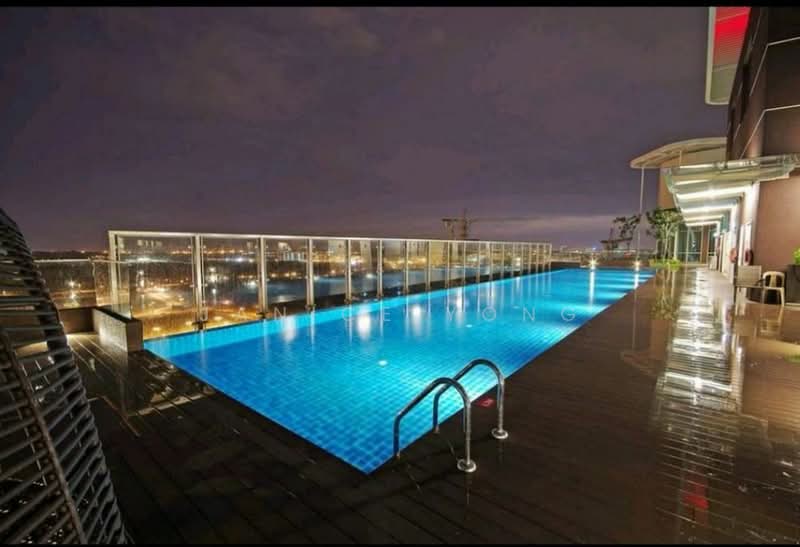 Service Residence for Sale at Afiniti Residences - Janice Yong - Pool - PropertyGuru.com.my