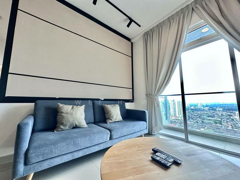 Service Residence for Sale at Twin Galaxy (Dwi Galaksi) - Wee Howe - Living Room - PropertyGuru.com.my