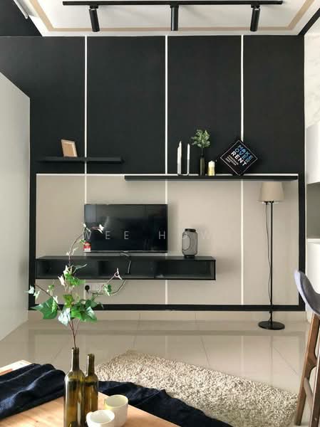 Service Residence for Sale at Twin Galaxy (Dwi Galaksi) - Wee Howe - Living Room - PropertyGuru.com.my