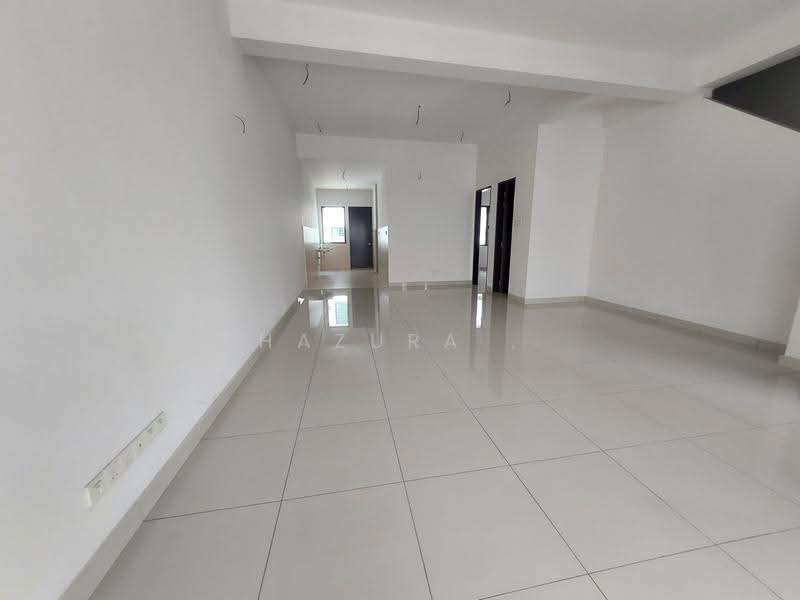 Living, dining, kitchen