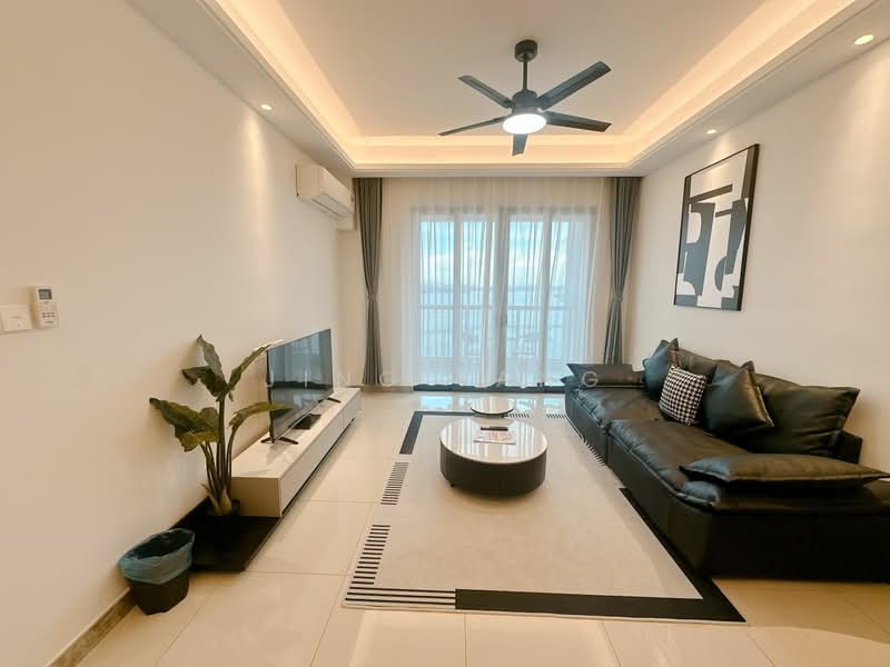 Kondominium untuk Dijual di R&F Princess Cove Phase 2-Seine Region - Jing Tang - Living Room - PropertyGuru.com.my