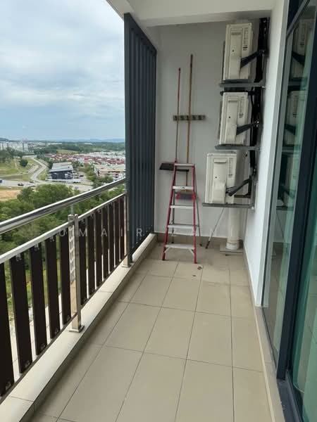 Servis Apartment untuk Dijual di D'Secret Garden (Pangsapuri Kempas Indah) - UMAIR ZANIL - Balcony - PropertyGuru.com.my