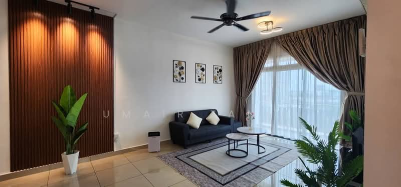 Servis Apartment untuk Dijual di D'Secret Garden (Pangsapuri Kempas Indah) - UMAIR ZANIL - Living Room - PropertyGuru.com.my