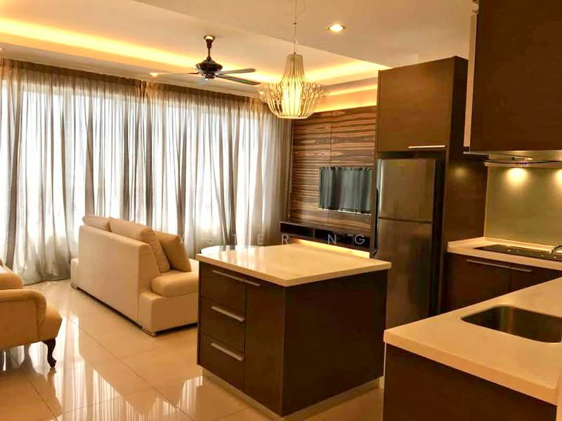 Servis Apartment untuk Disewa di Birch Regency @ Penang Times Square - Aster Ng - Living Room - PropertyGuru.com.my