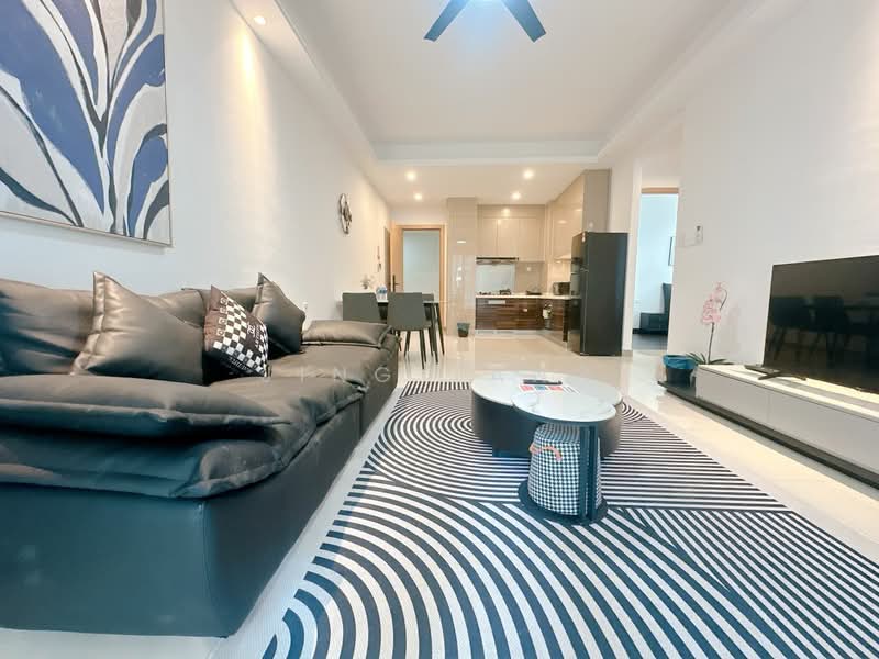 Kondominium untuk Dijual di R&F Princess Cove Phase 2-Seine Region - Jing Tang - Living Room - PropertyGuru.com.my