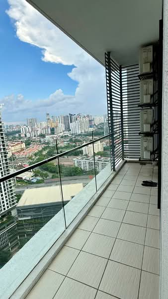 Service Residence for Rent at United Point (Residensi Berpadu) - Jack Liew - Balcony - PropertyGuru.com.my