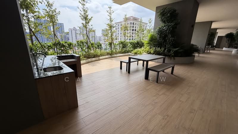 Service Residence for Sale at Laurel Residence - Calvin Hew - Balcony - PropertyGuru.com.my