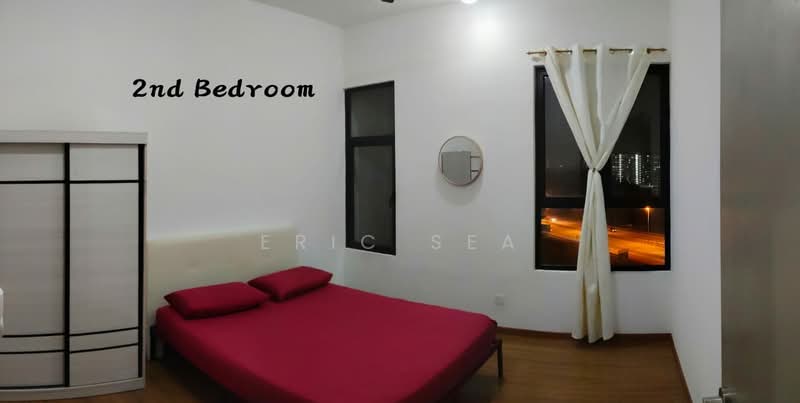Service Residence for Rent at Zentro Residences Serviced Apartment - Eric Sea - Bedroom - PropertyGuru.com.my