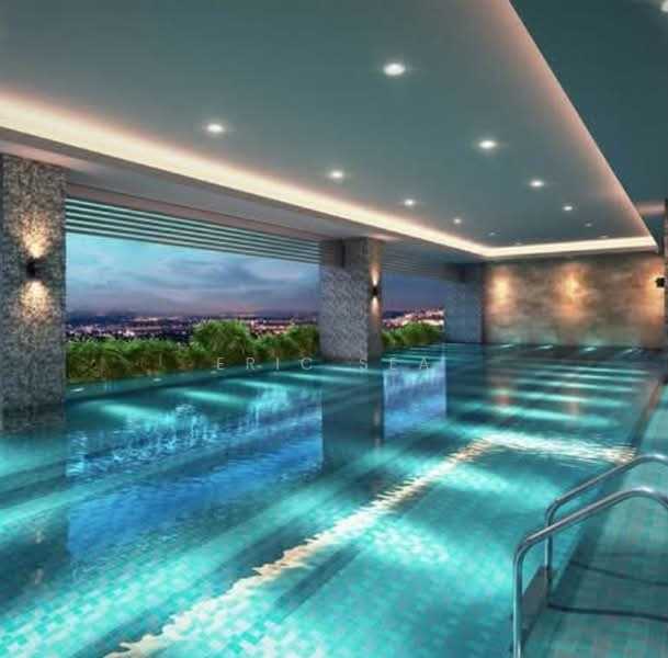 Service Residence for Rent at Zentro Residences Serviced Apartment - Eric Sea - Pool - PropertyGuru.com.my