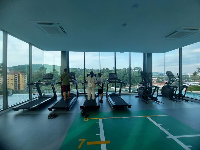 Service Residence for Rent at Serviced Residence @ Sunway D'hill Residences - Yew Foong Wong - Gym - PropertyGuru.com.my
