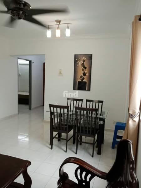Rumah Flat untuk Disewa di Taman Pekaka - WK Yam - Living Room - PropertyGuru.com.my