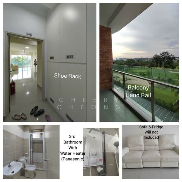 Condominium for Rent at Sg Long Residence - Cheery Cheong - Bathroom - PropertyGuru.com.my